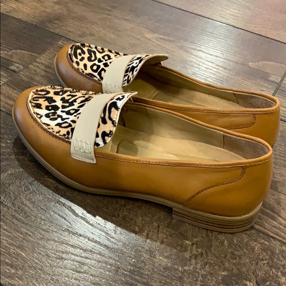 Naturalizer Animal Print Loafers - Picture 3 of 5